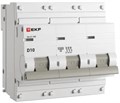 Автоматический выключатель  EKF mcb47100-3-10D-pro 149201