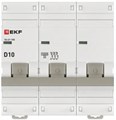 Автоматический выключатель  EKF mcb47100-3-10D-pro 149201