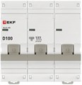 Автоматический выключатель  EKF mcb47100-3-100D-pro 149204