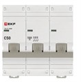 Автоматический выключатель  EKF mcb47100m-3-50C-pro 149432