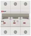 Автоматический выключатель  EKF mcb47125-3-10D 149474
