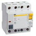 Выключатель дифференциального тока (ВДТ, УЗО)  IEK MDV10-4-063-300 150566
