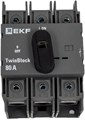 Рубильник  EKF tb-80-3p-f 150981