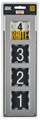 Рамка четверная  IEK BR-M42-M-01-K47 156780