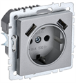 Розетка с заземлением  IEK BR-R14-16-U21-D21-K47 157062