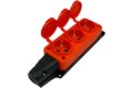 Удлинитель силовой iTOK i-CONNECT-COLOR-SU-KG-315-3-54-20-ORANGE 157650