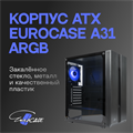 Корпус ATX Eurocase A31 ARGB 105259