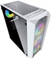 Корпус ATX Powercase Rhombus X4 White 105935