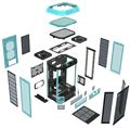 Корпус mini-ITX Thermaltake The Tower 300 Turquoise 106057