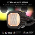 Система охлаждения жидкостная Corsair NAUTILUS 240 ARGB 107096