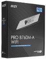 Материнская плата mATX MSI PRO B760M-A WIFI 107557