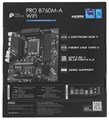 Материнская плата mATX MSI PRO B760M-A WIFI 107557