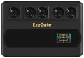 Источник бесперебойного питания  Exegate NEO Smart BU-1000.LCD.AVR.5SH.RJ.USB 101337