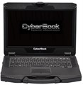 Ноутбук защищённый CyberBook S1154 14 ", Core i5, 8 Гб RAM, 256 Гб SSD, Iris Xe Graphics, Черный 113845