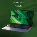 Ноутбук  Digma Pro Fortis M 15.6 ", Core i3, 16 Гб RAM, 512 Гб SSD, UHD Graphics, Серый 114046