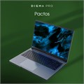 Ноутбук  Digma Pro Pactos 16 ", Core i5, 16 Гб RAM, 512 Гб SSD, Iris Xe Graphics, Темно-серый 114178