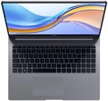 Ноутбук  Honor MagicBook X16 2024 BRN-F5851C 16 ", Core i5, 16 Гб RAM, 512 Гб SSD, UHD Graphics, Серый 114224