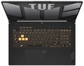 Ноутбук  ASUS TUF F17 FX707VI-HX106 17.3 ", Core i7, 16 Гб RAM, 1 Тб SSD, GeForce RTX 4070, Серый 115679