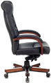 Кресло офисное Бюрократ T-9928WALNUT/BLACK 120185