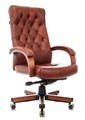 Кресло  Бюрократ T-9928WALNUT/CHOK 120187