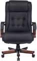 Кресло офисное Бюрократ T-9926WALNUT/BLACK 120223