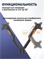 Кронштейн для монитора  Filum FL-DMG002DB 121394