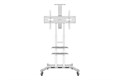 Стойка мобильная ONKRON TS1881 WHITE 121542