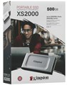 Внешний SSD USB 3.2 Gen 2 Type-C Kingston XS2000 BOC 500 ГБ 121622