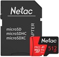 Карта памяти MicroSDXC 512GB Netac NT02P500PRO-512G-R 122005