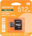 Карта памяти microSDXC 512GB ADATA UD512GUI3V30A2SP-RA1 122086