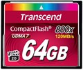 Карта памяти CompactFlash 64GB Transcend TS64GCF800 122098