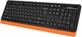 Клавиатура и мышь wireless A4Tech FG1010 ORANGE 122699