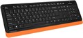 Клавиатура и мышь wireless A4Tech FG1010 ORANGE 122699