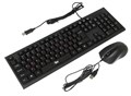 Клавиатура и мышь  Oklick 621M IRU 122841